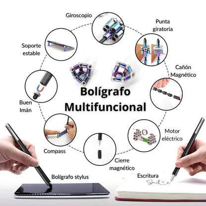 FlexiMag™ – El Bolígrafo Magnético que Se Transforma